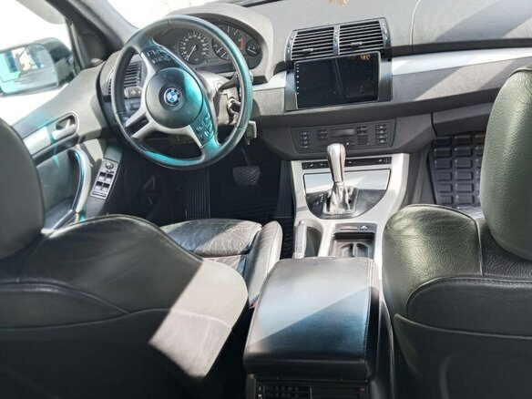 2000 BMW X5 4.4i I (E53), зелёный, 1100000 рублей - вид 5