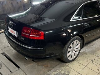 2008 Audi A8 Long II (D3) Рестайлинг 2, чёрный, 1500000 рублей, вид 4