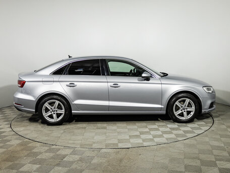 2019 Audi A3 III (8V) Рестайлинг, серебристый, 2099700 рублей, вид 4