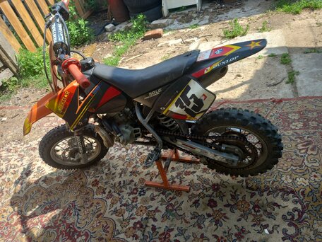 2008 KTM 50 SX, оранжевый, 70000 рублей, вид 3