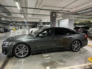 2022 Audi A8 50 TDI IV (D5) Рестайлинг, серый, 9500000 рублей, вид 5