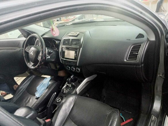 2014 Mitsubishi ASX I Рестайлинг, серый, 1250000 рублей - вид 7
