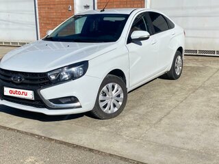 2018 Lada (ВАЗ) Vesta I, белый, 1000000 рублей, вид 1