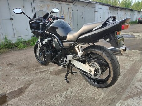 2002 Yamaha FZS600 Fazer, чёрный, 300000 рублей, вид 2