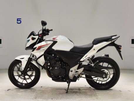 2015 Honda CB 400F, белый, 340000 рублей, вид 3