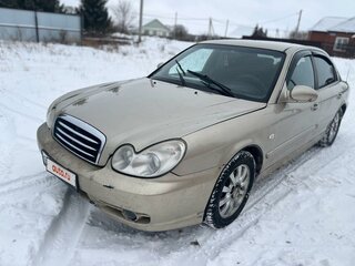 2005 Hyundai Sonata ТагАЗ IV (EF) Рестайлинг, бежевый, 500000 рублей, вид 2
