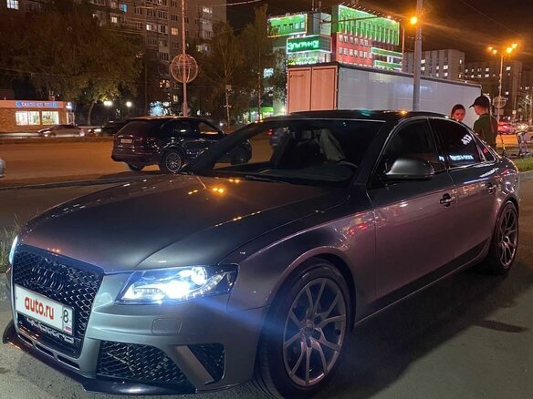2008 Audi A4 IV (B8), серебристый, 1950000 рублей - вид 8