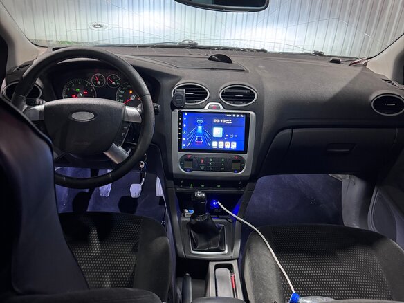 2006 Ford Focus II, чёрный, 395000 рублей - вид 9