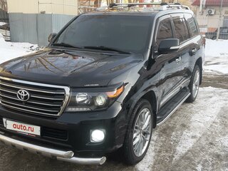 2014 Toyota Land Cruiser 200 Series Рестайлинг 1, чёрный, 4600000 рублей, вид 1