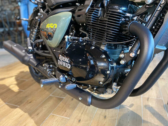 2026 Royal Enfield Shotgun, зелёный, 732000 рублей - вид 9