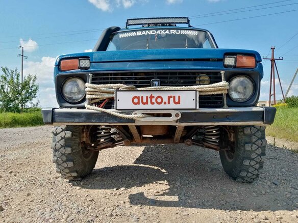 2011 Lada (ВАЗ) 2121 (4x4) I Рестайлинг, синий, 520000 рублей - вид 10