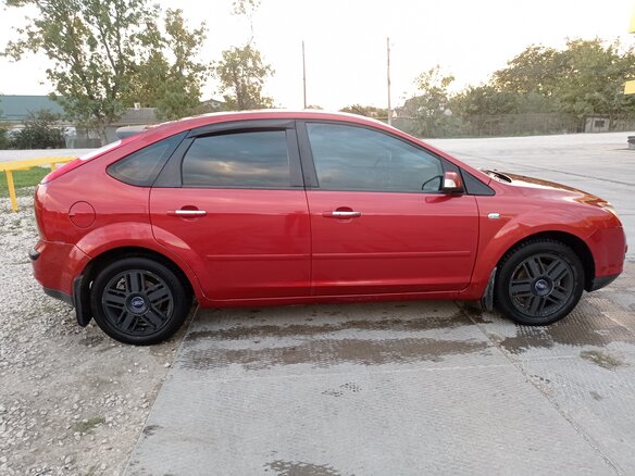 2007 Ford Focus II, красный, 430000 рублей - вид 5