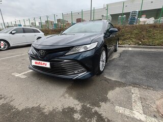 2018 Toyota Camry VIII (XV70), чёрный, 2500000 рублей, вид 4