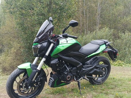 2020 Bajaj Dominar 400, зелёный, 400000 рублей, вид 1