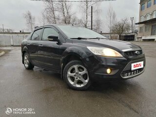 2010 Ford Focus II Рестайлинг, чёрный, 570000 рублей, вид 2