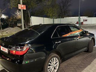 2015 Toyota Camry US Market VII (XV50) Рестайлинг, чёрный, 1900000 рублей, вид 4