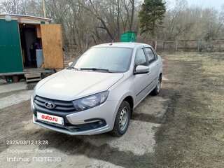 2022 Lada (ВАЗ) Granta I Рестайлинг, серый, 750000 рублей, вид 3