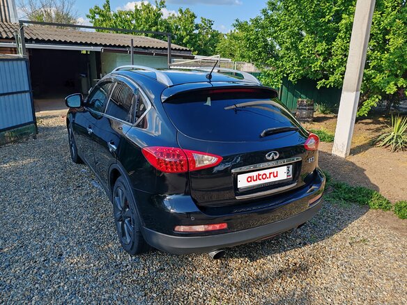 2008 Infiniti EX EX35 5-speed I (J50), чёрный, 1090000 рублей - вид 4