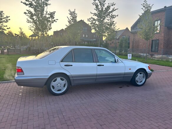1995 Mercedes-Benz S-Класс 600 Long III (W140) Рестайлинг, белый, 5500000 рублей - вид 8