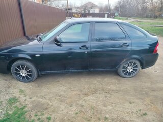 2010 Lada (ВАЗ) Priora I, чёрный, 350000 рублей, вид 1