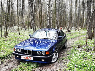 1987 BMW 7 серии 735i II (E32), синий, 850000 рублей, вид 2
