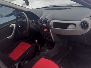 2012 Renault Logan I Рестайлинг, красный, 380000 рублей, вид 3