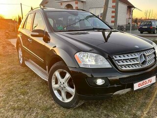 2008 Mercedes-Benz M-Класс 320 II (W164), чёрный, 1180709 рублей, вид 2