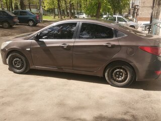 2016 Hyundai Solaris I Рестайлинг, коричневый, 650000 рублей, вид 5