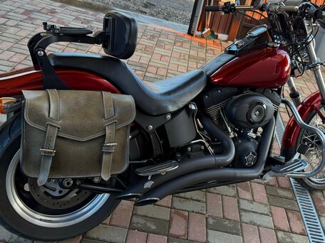 2008 Harley-Davidson Softail Standard, красный, 950000 рублей, вид 3