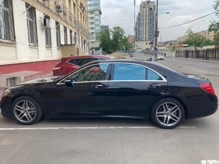 2019 Mercedes-Benz S-Класс 350 d Long VI (W222, C217) Рестайлинг, чёрный, 5150000 рублей, вид 2