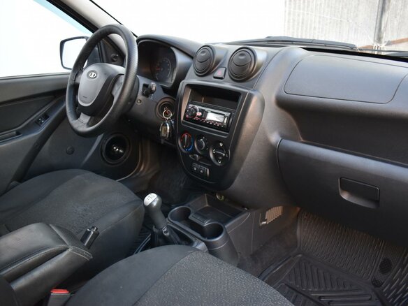 2012 Lada (ВАЗ) Granta I, серебристый - вид 6