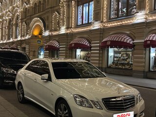 2012 Mercedes-Benz E-Класс 200 7G-Tronic IV (W212, S212, C207), белый, 1575000 рублей, вид 1
