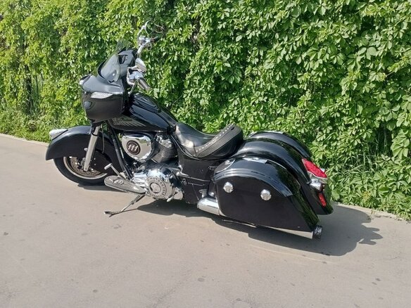 2017 Indian Chieftain, чёрный, 1100000 рублей - вид 1