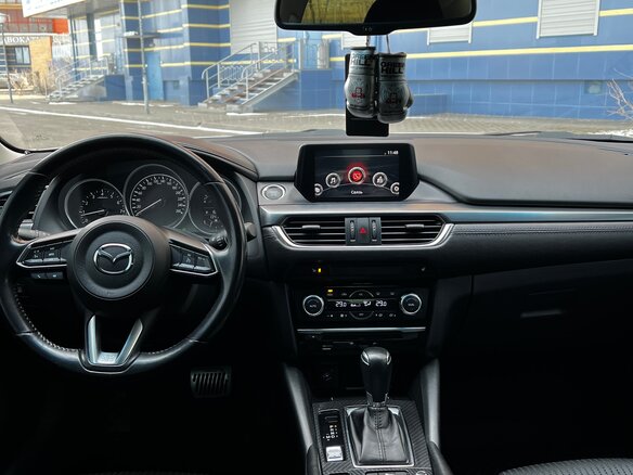 2018 Mazda 6 III (GJ) Рестайлинг 2, белый, 2150000 рублей - вид 8