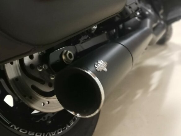 2014 Harley-Davidson Fat Bob, чёрный - вид 16
