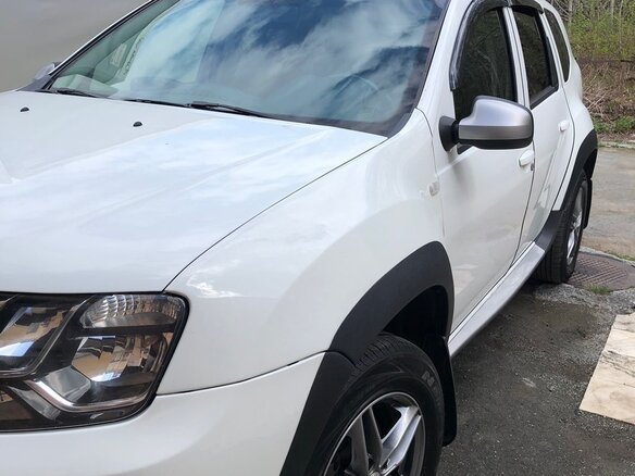 2017 Renault Duster I Рестайлинг, белый, 1350000 рублей - вид 1