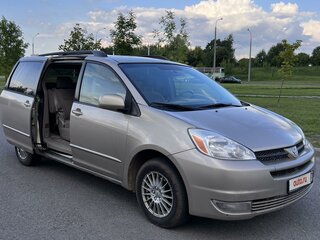 2005 Toyota Sienna II Рестайлинг, бежевый, 990000 рублей, вид 4