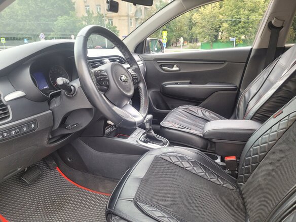 2020 Kia Rio IV, коричневый, 1430000 рублей - вид 11
