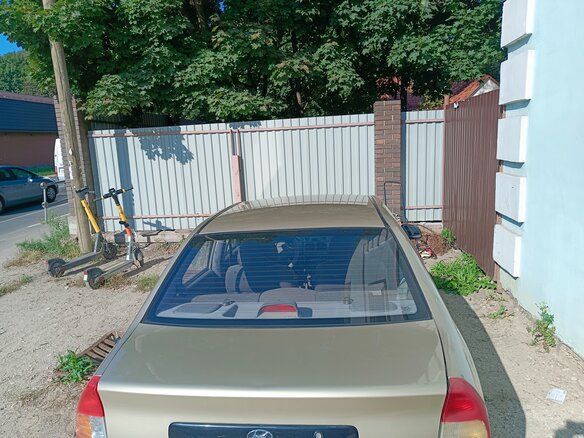 2006 Hyundai Accent ТагАЗ II, бежевый, 330000 рублей - вид 7