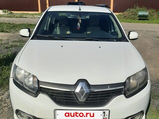 2015 Renault Logan II, белый, 650000 рублей, вид 1