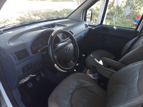 2007 Ford Transit Connect, белый - вид 3