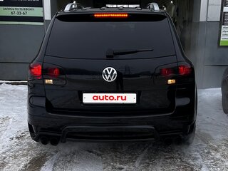 2008 Volkswagen Touareg I Рестайлинг, чёрный, 1200000 рублей, вид 5