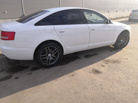 2008 Audi A6 III (C6), белый - вид 1