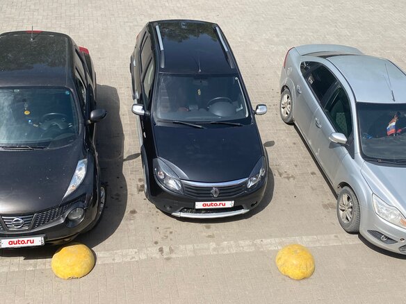 2012 Renault Sandero Stepway I, чёрный - вид 4