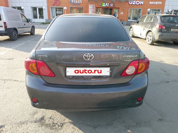 2008 Toyota Corolla X (E140, E150), серый, 695000 рублей - вид 8