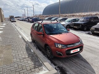 2013 Lada (ВАЗ) Kalina II, оранжевый, 600000 рублей, вид 2