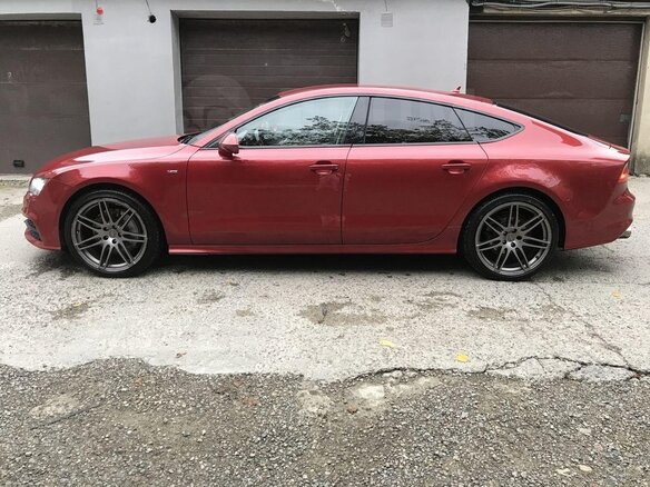 2011 Audi A7 I (4G), пурпурный, 2300000 рублей - вид 3