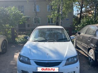 1999 Mazda Familia VIII (BJ), белый, 75000 рублей, вид 1