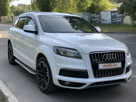 2010 Audi Q7 8-speed I (4L) Рестайлинг, белый, 1300000 рублей, вид 2