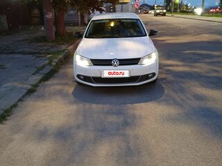 2014 Volkswagen Jetta VI Рестайлинг, белый, 1230000 рублей, вид 3